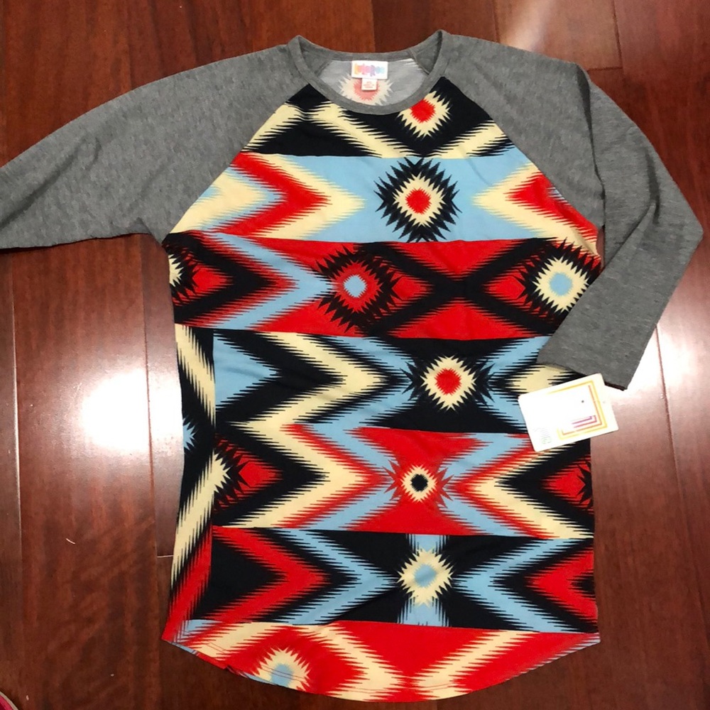LuLaRoe Randy Baseball Tee